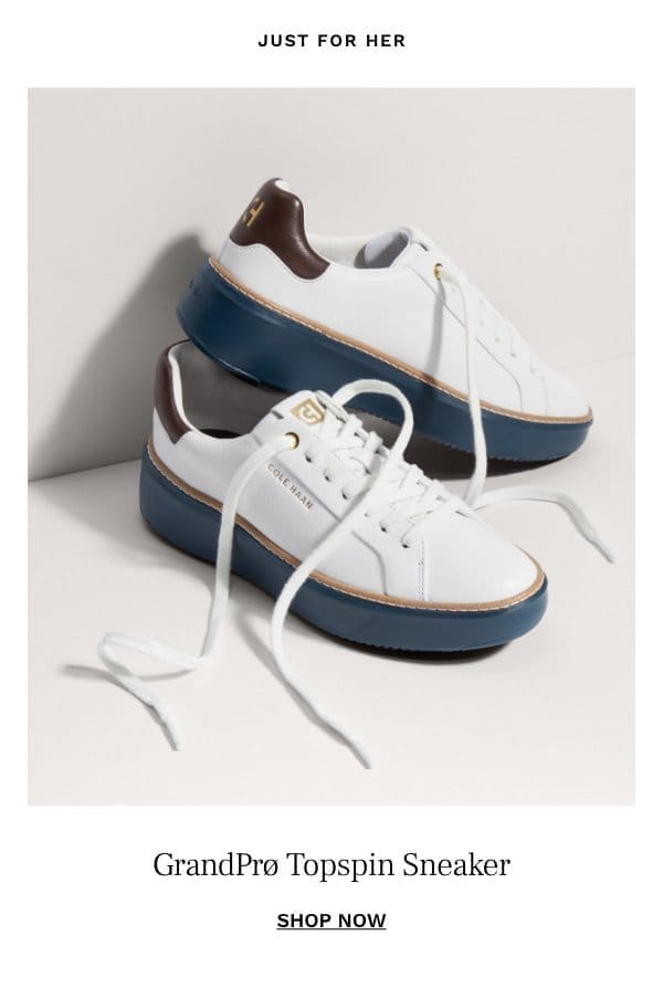 GrandPrø Topspin Sneaker for Her | Shop Now