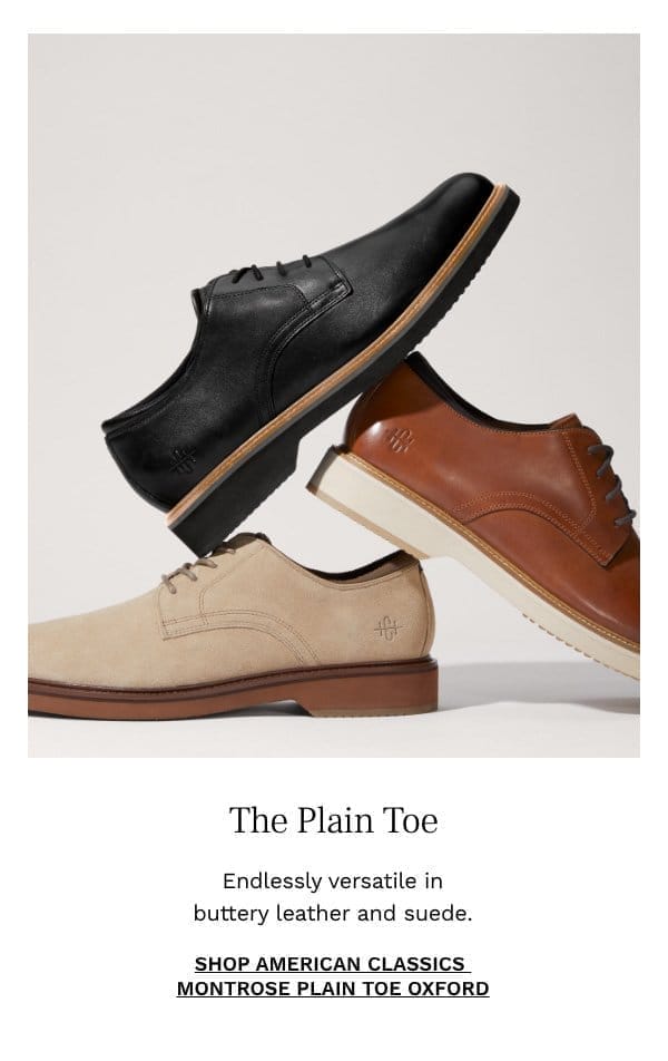 American Classics Montrose Plain Toe Oxfords | Shop Now