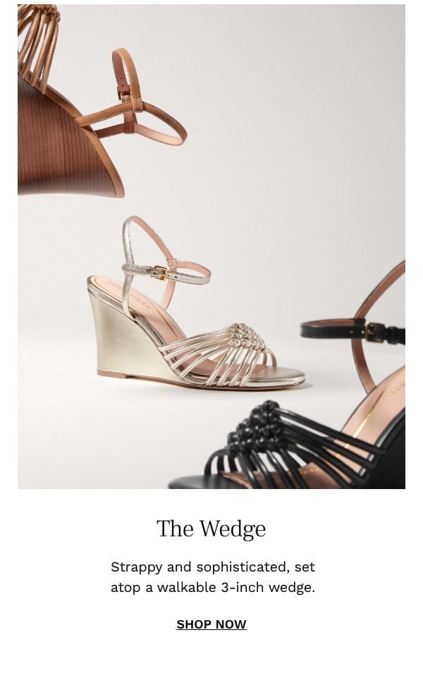 Jitney Knot Wedge Sandals | Shop Now