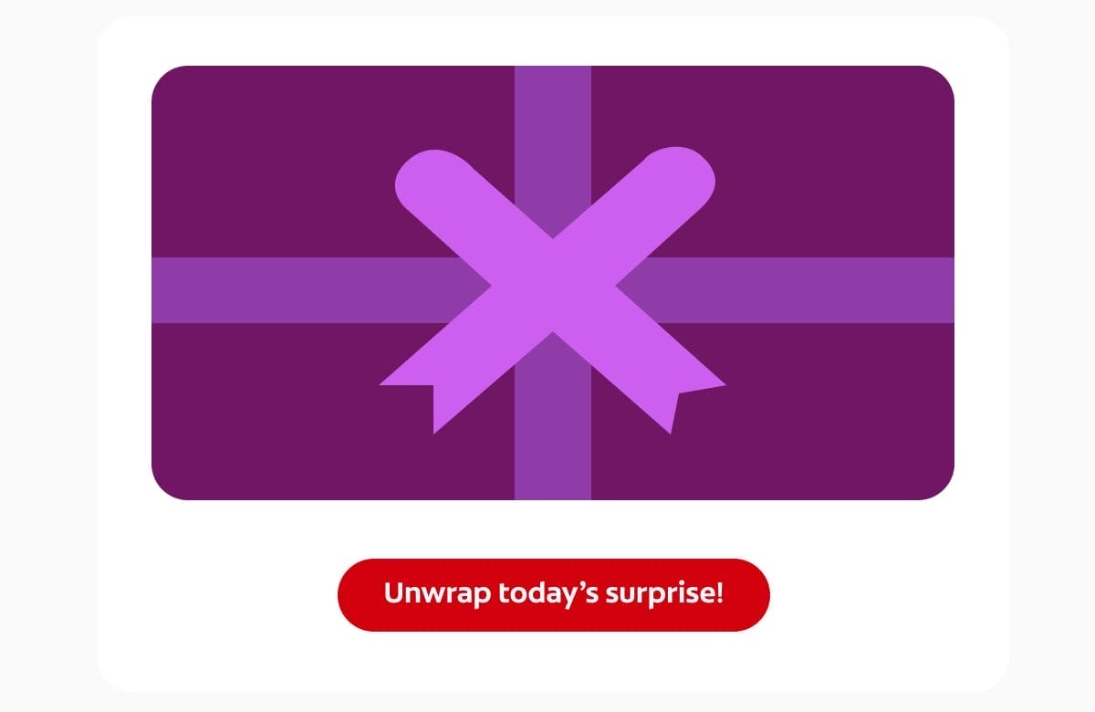 Click here to unwrap today’s surprise! 