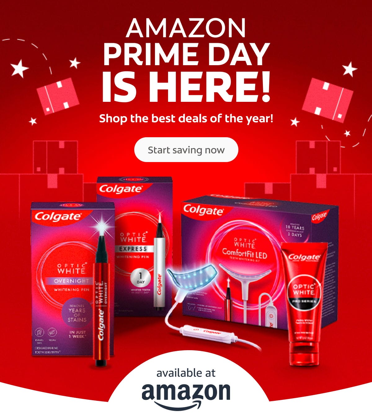 Amazon Prime Day is here! Shop the best deals of the year! Click here to start saving now available at Amazon