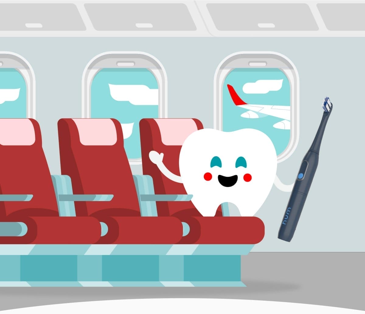 Your Electric Toothbrush on a Plane