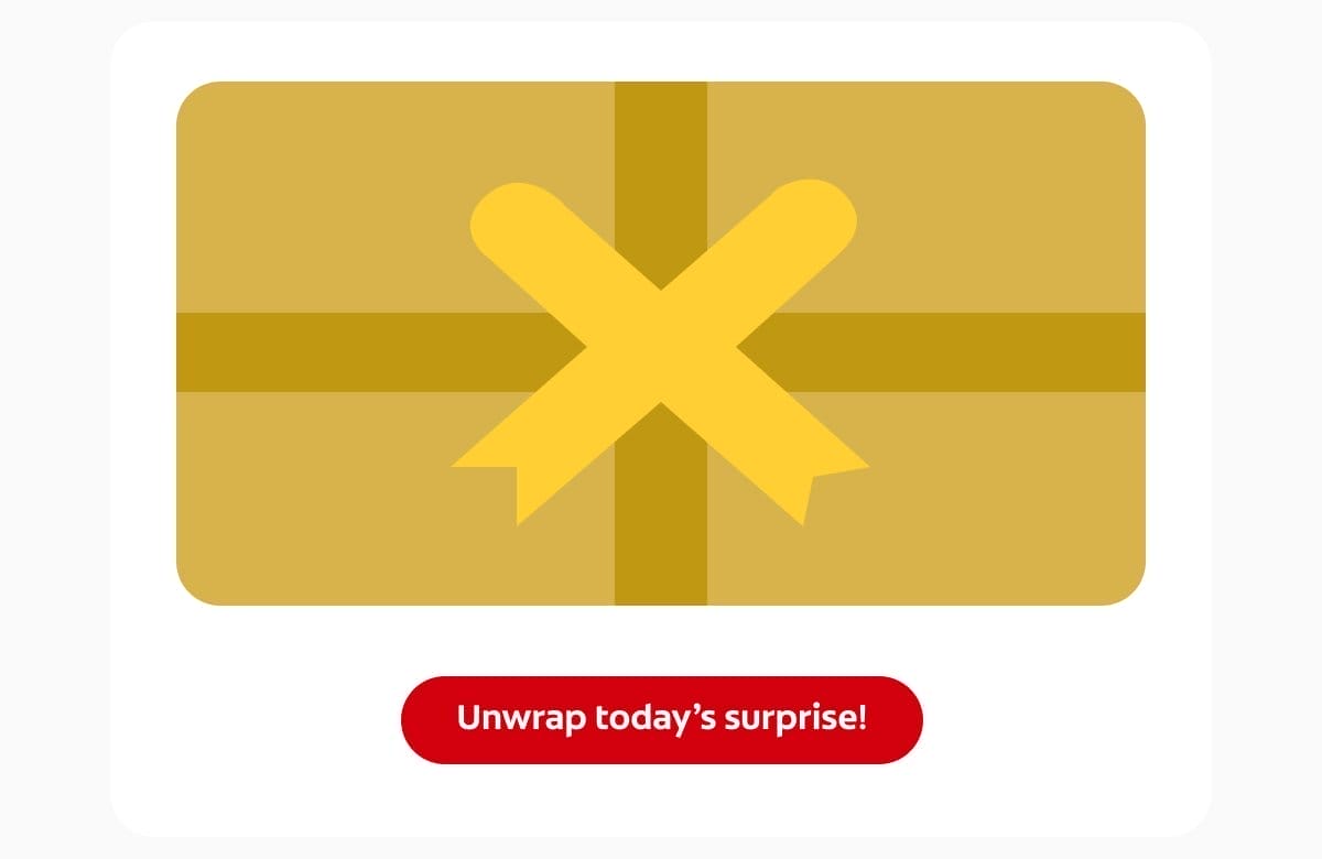 Click here to unwrap today’s surprise! 