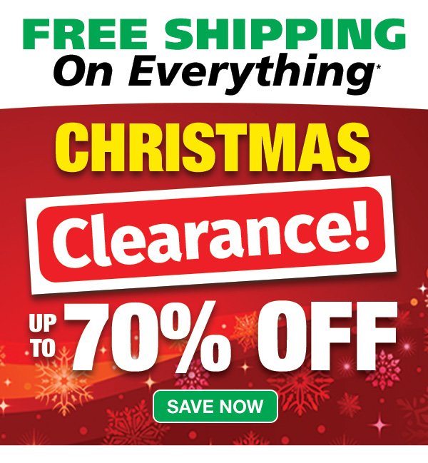 Up To 70% Off Christmas Decor + Free Shipping