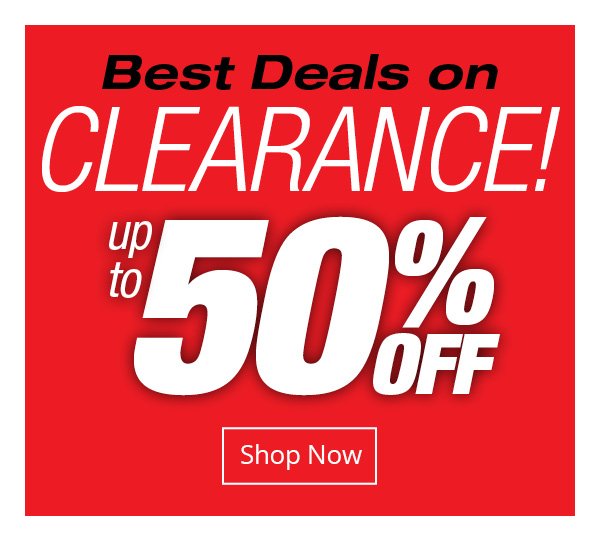 Shop Clearance 50% off