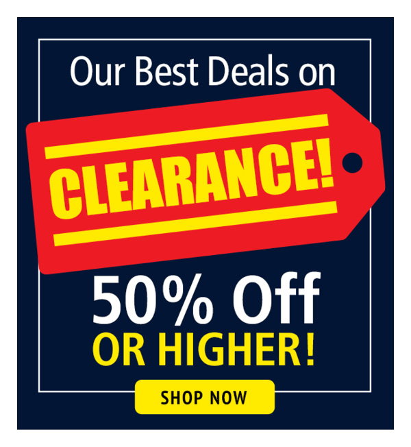 Our Best Deals on Clearance 50% off and more