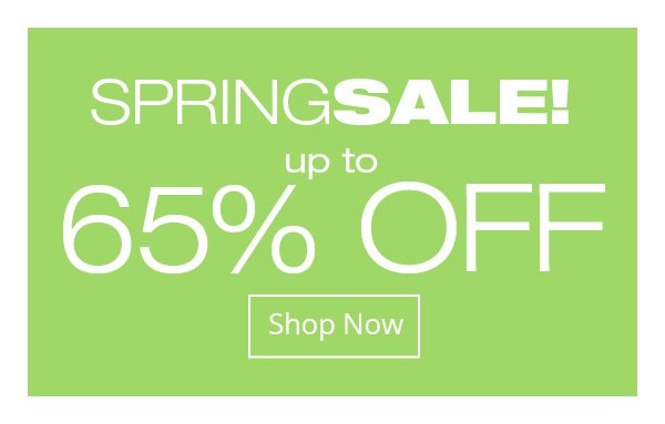 Shop Spring Sale