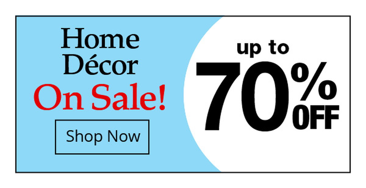 Home Décor On Sale - Shop Now