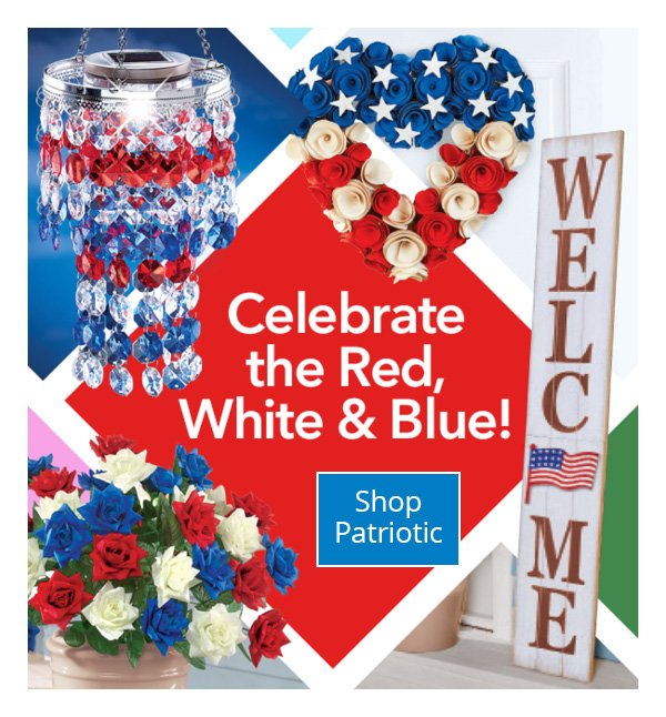 Celebrate the Red, White & Blue