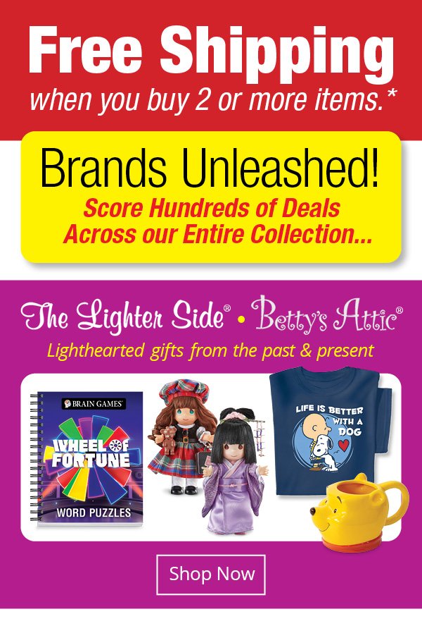 Shop The Lighter Side and Betty's Attic