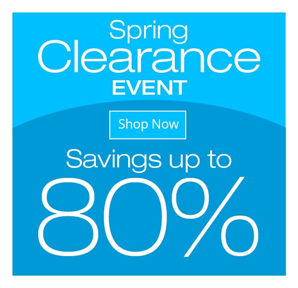 Spring Clearance Event