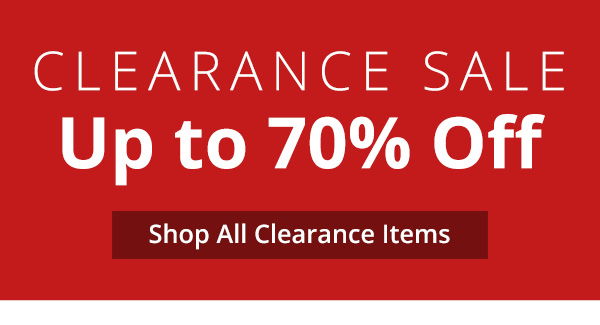 Clearance Sale - Up To 70% Off