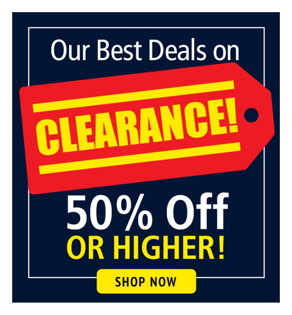 Our Best Deals on Clearance 50% off and more