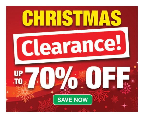 Shop Christmas Clearance