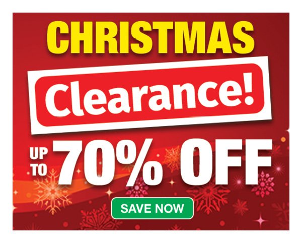 Shop Christmas Clearance