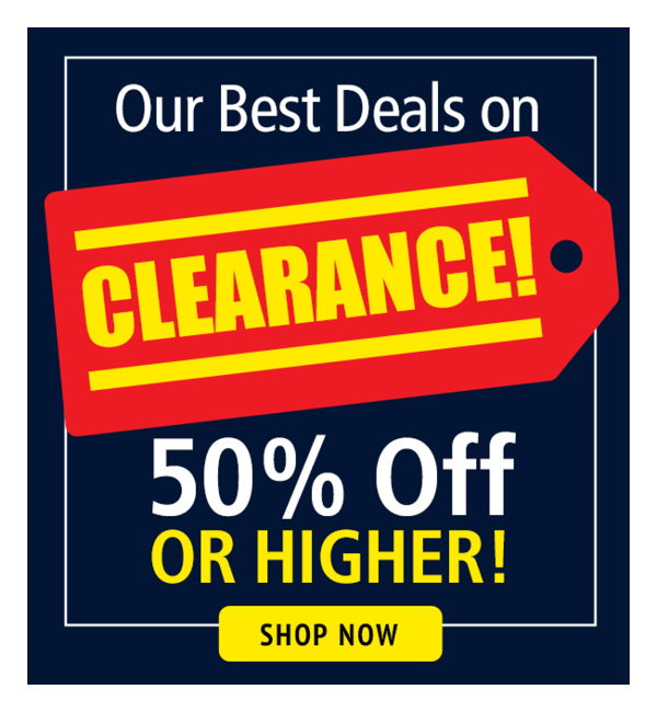 Our Best Deals on Clearance 50% off and more