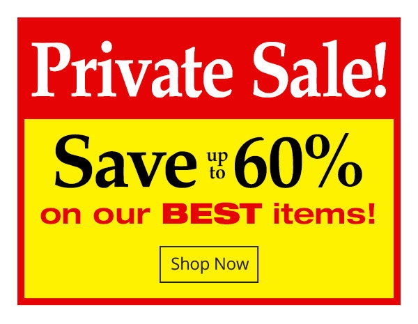 Private Sale Save up to 60% - Shop Now