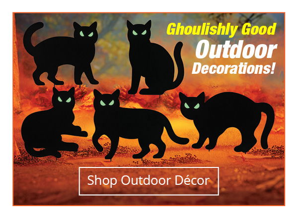 Ghoulishly Good Outdoor Decorations!