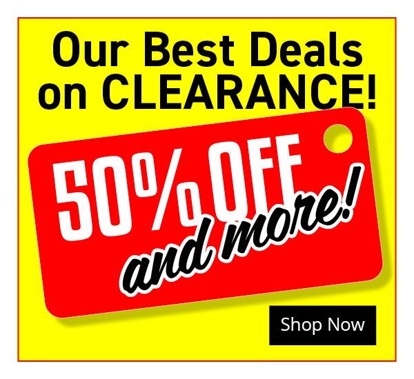 Our Best Deals on Clearance 50% off and more