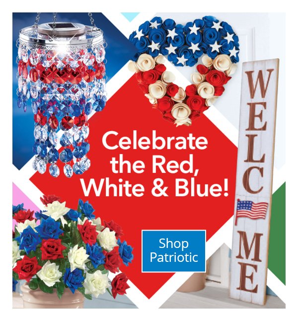 Celebrate the Red, White & Blue