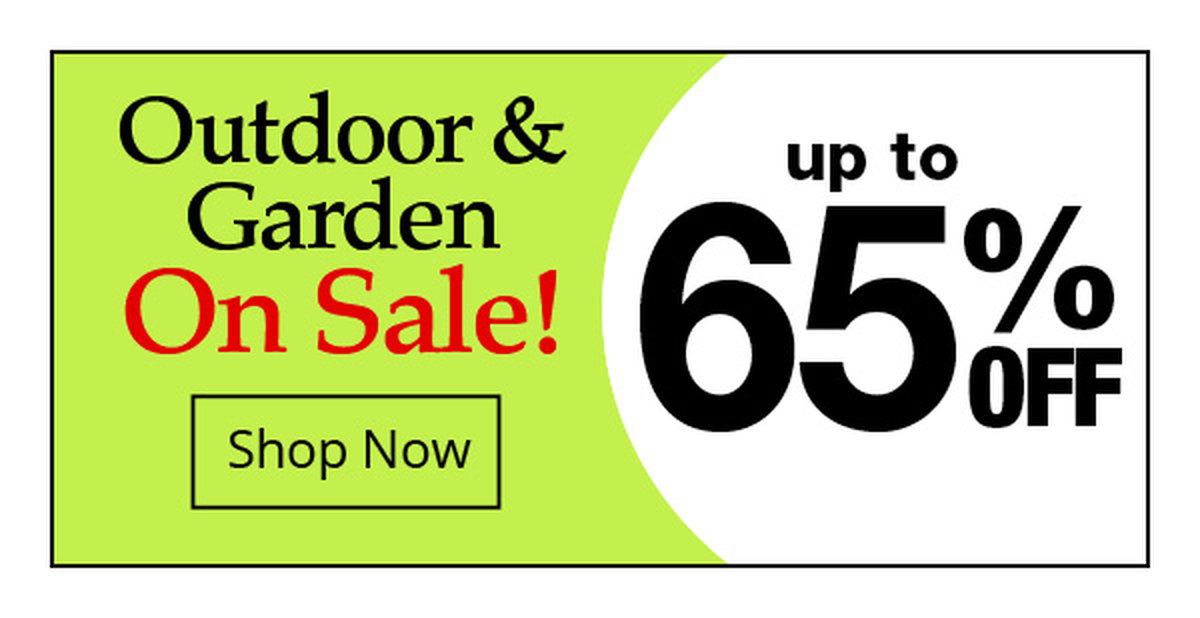 Outdoor & Garden On Sale - Shop Now