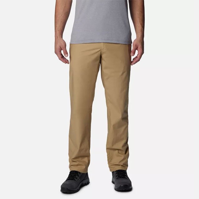 Khaki pants.