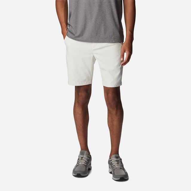 Man in golf shorts