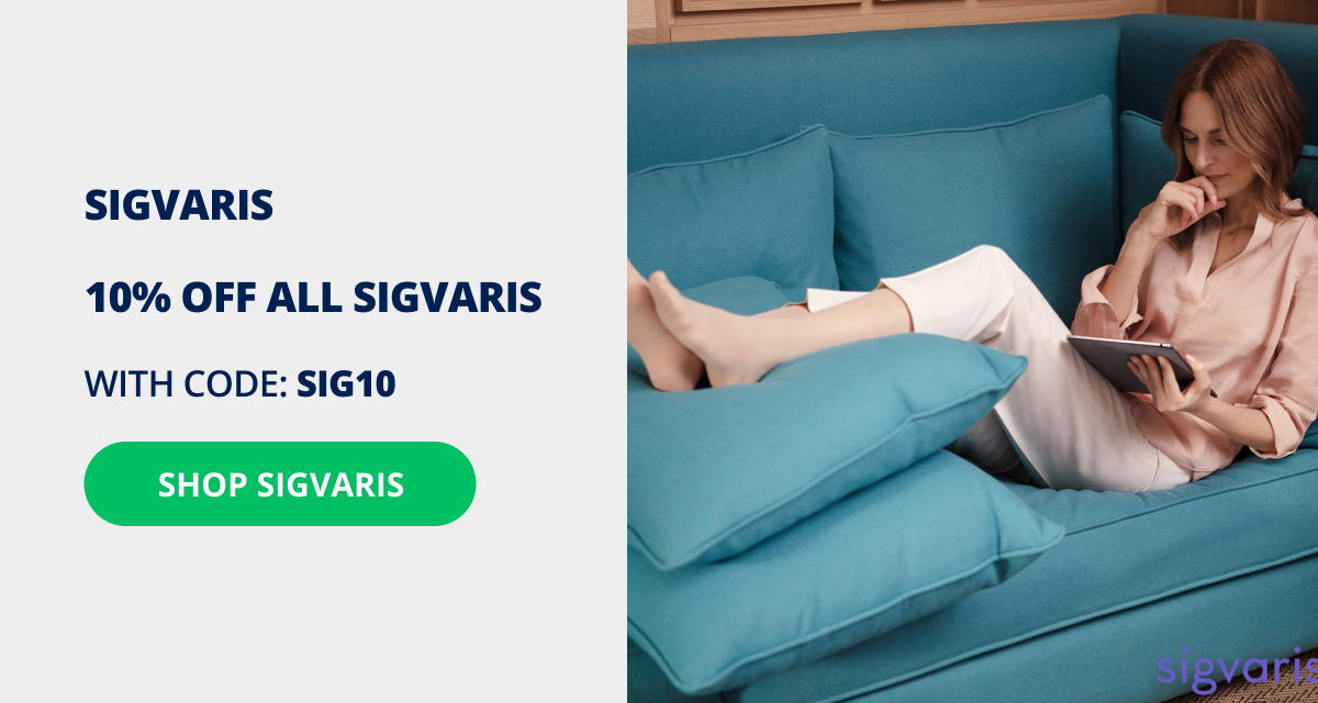 10% OFF all SIGVARIS with code: SIG10