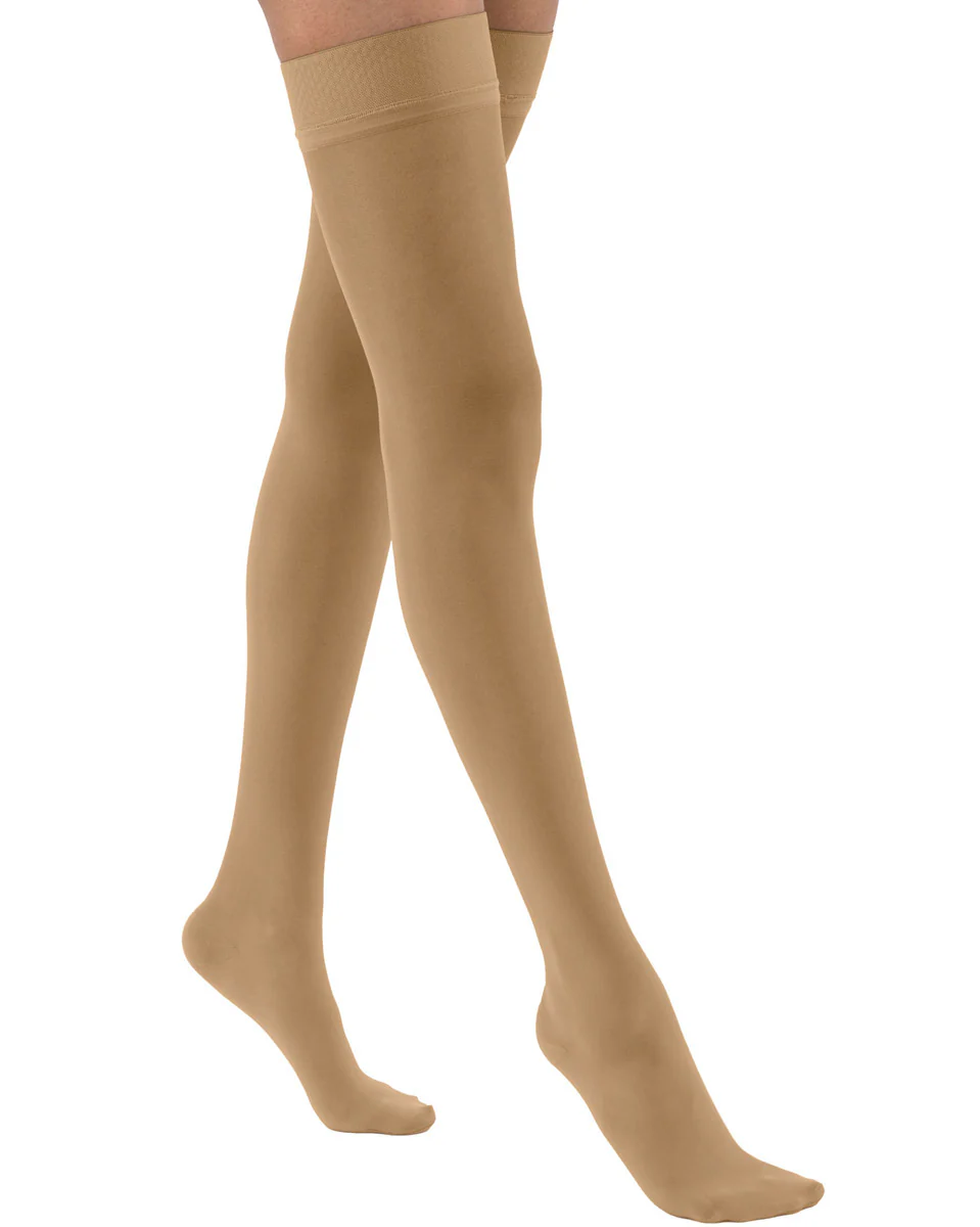 Image of Jobst UltraSheer Women's Thigh Highs 8-15 mmHg