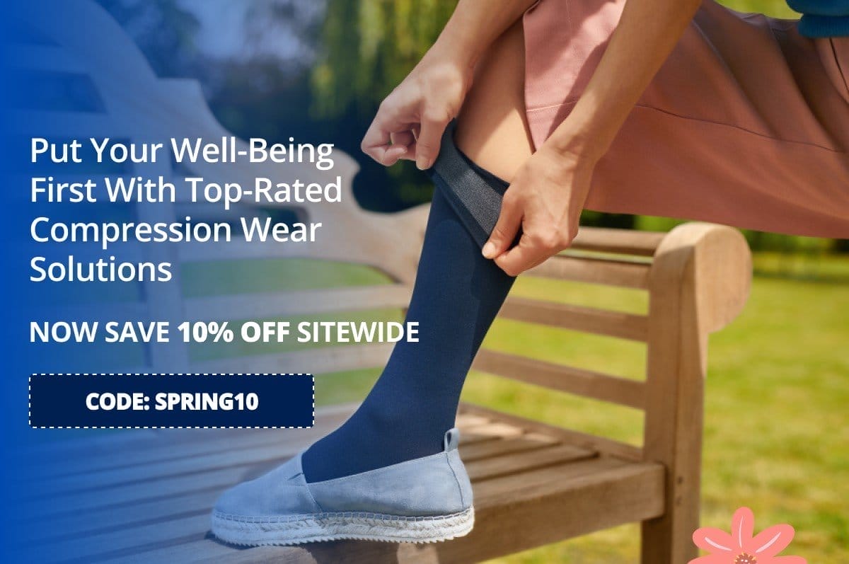 It's time to stock up on your compression wear essentials & get springtime ready! Use Code: SPRING10 to save 10% OFF sitewide.