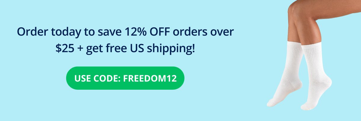 Order today to save 12% OFF orders over \\$25 + get free US shipping! Use code: FREEDOM12