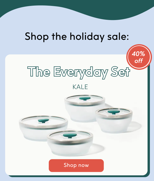 everyday set kale 40% off