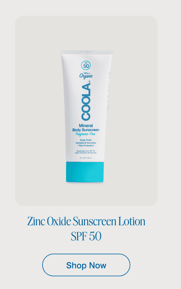 Zinc Oxide Sunscreen Lotion SPF 50