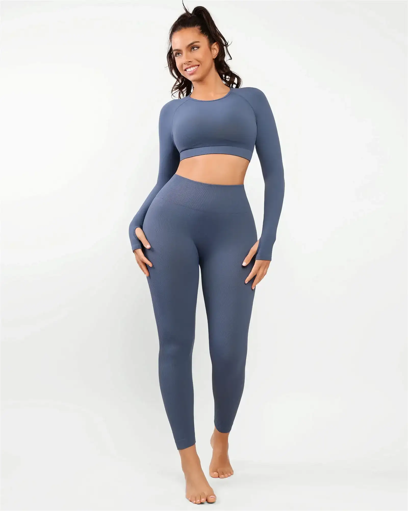 Image of AirWear Long Sleeve & High-Waist Legging Set