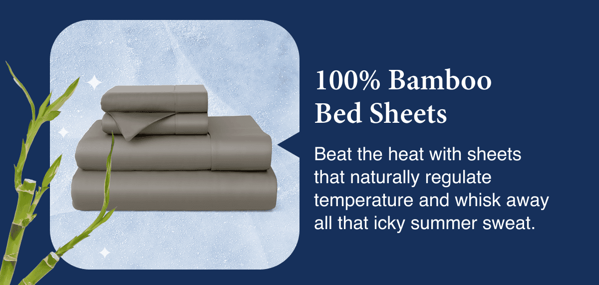 100% Bamboo Bed Sheets