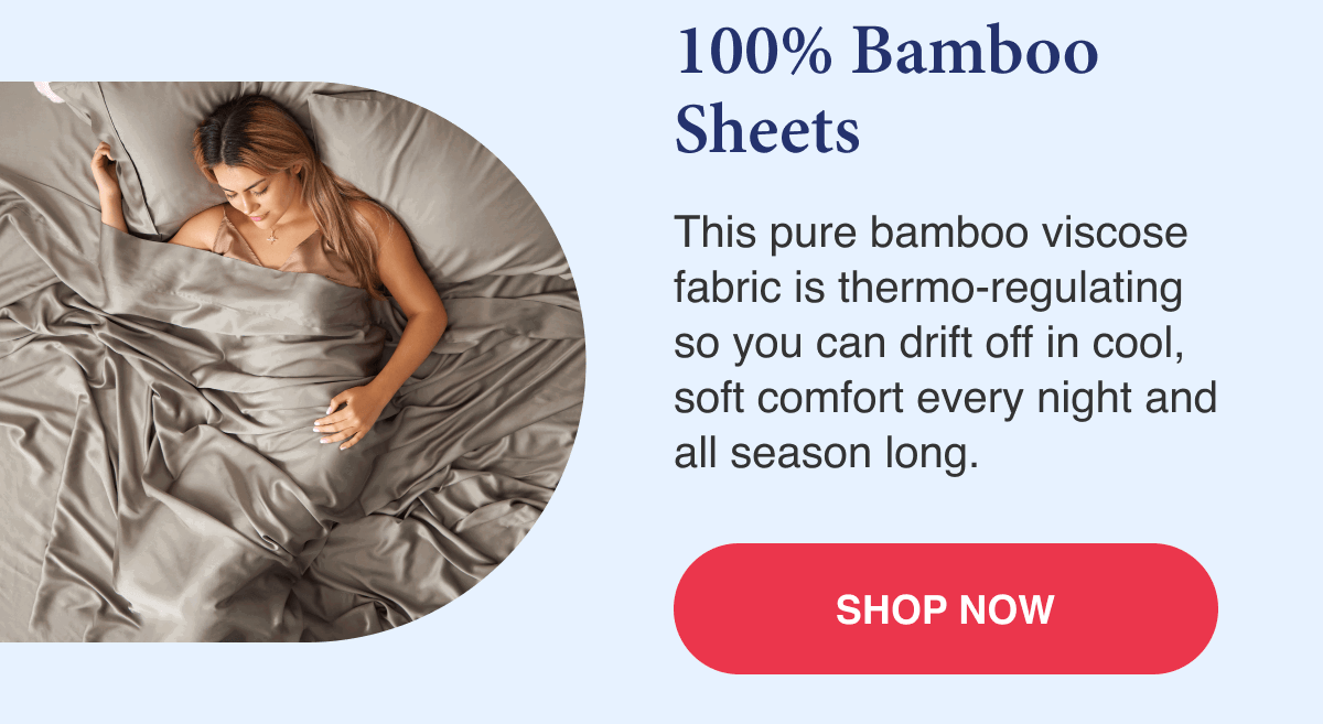 100% Bamboo Sheets