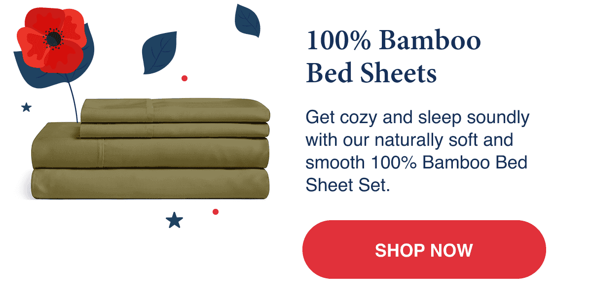 100% Bamboo bed sheets
