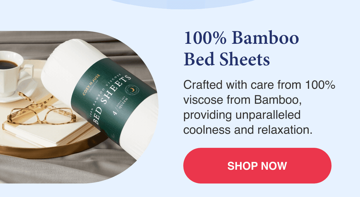 100% Bamboo Bed Sheets