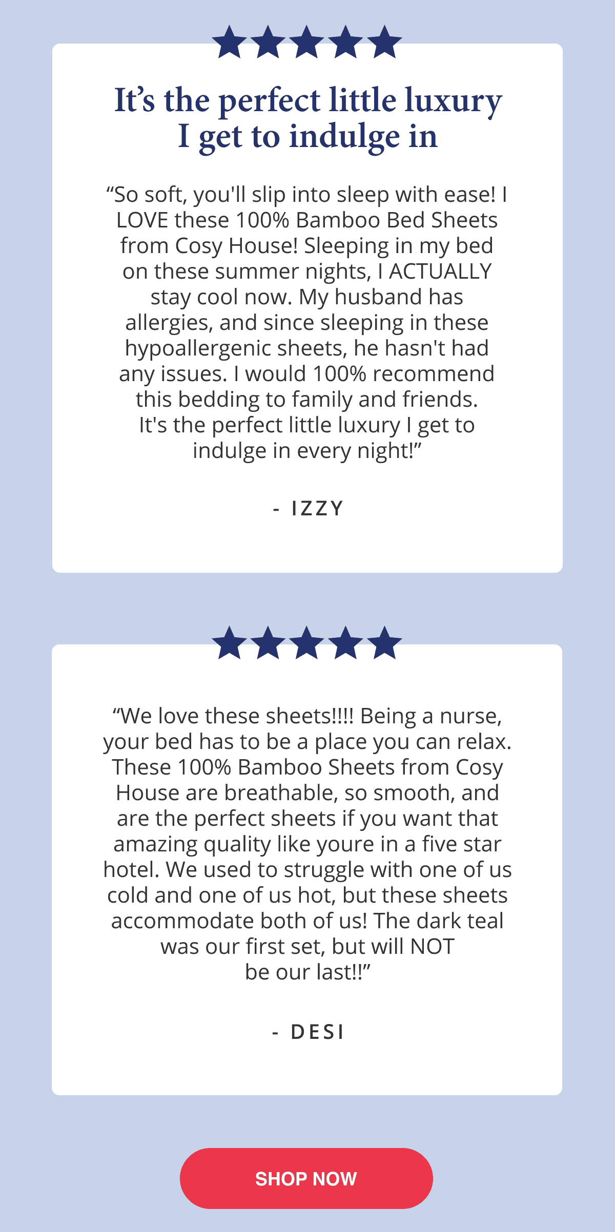 100% Bamboo Sheets Reviews