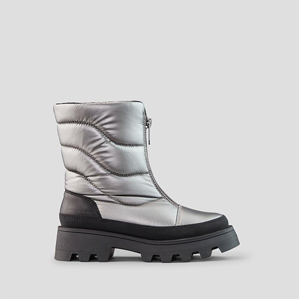 Savvy Nylon Waterproof Boot with PrimaLoft® in Pewter