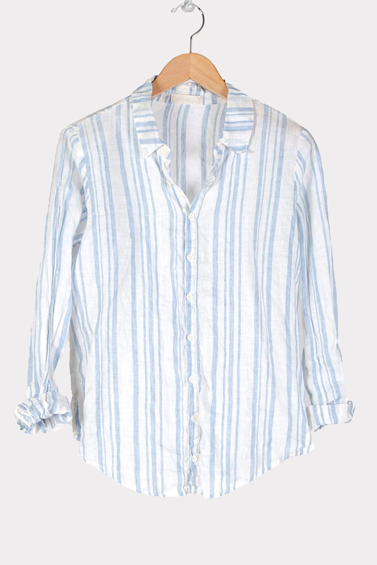 Yarn Dyed Linen Checkered Shirt