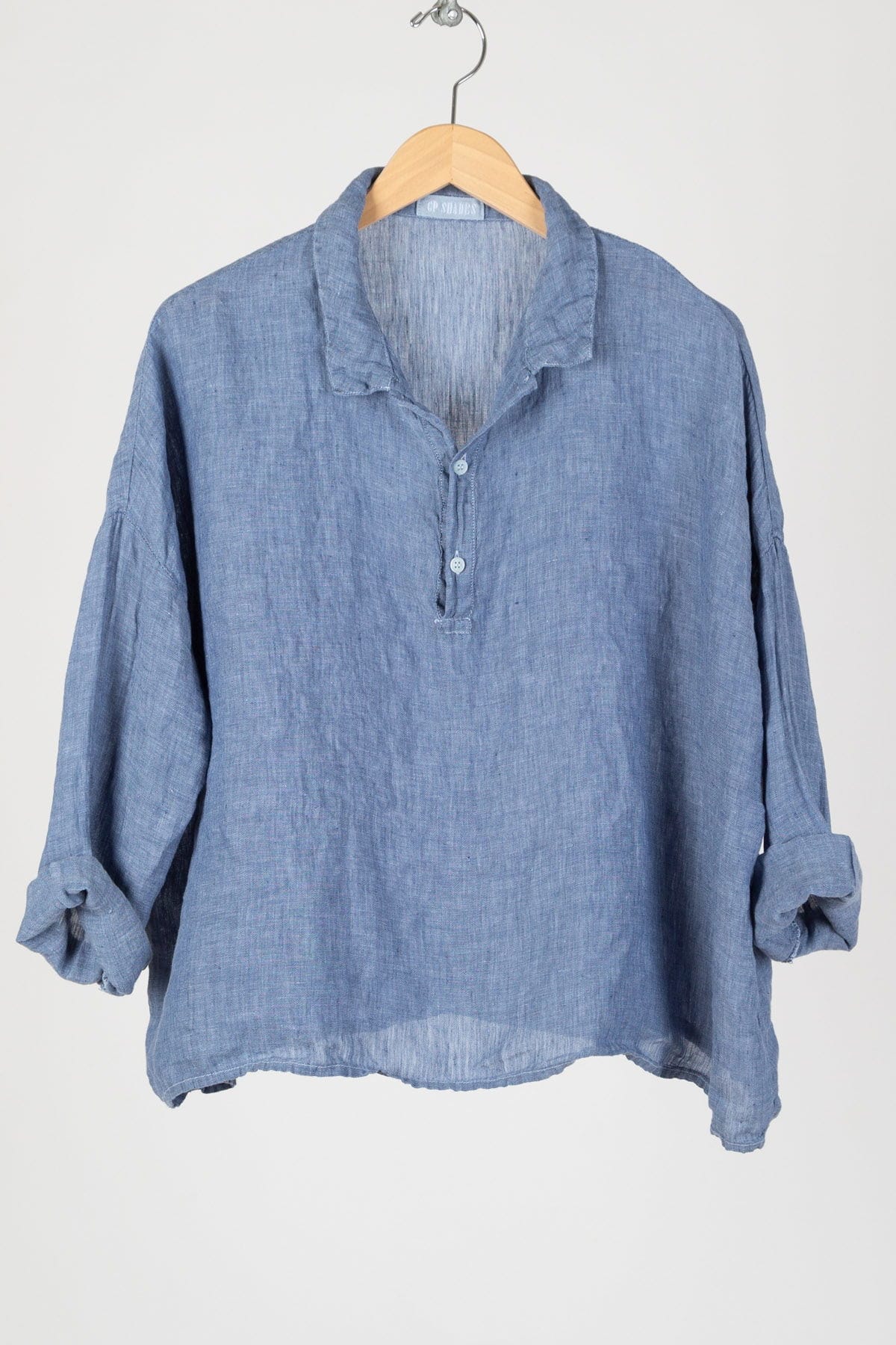 Iridescent Linen Shirt