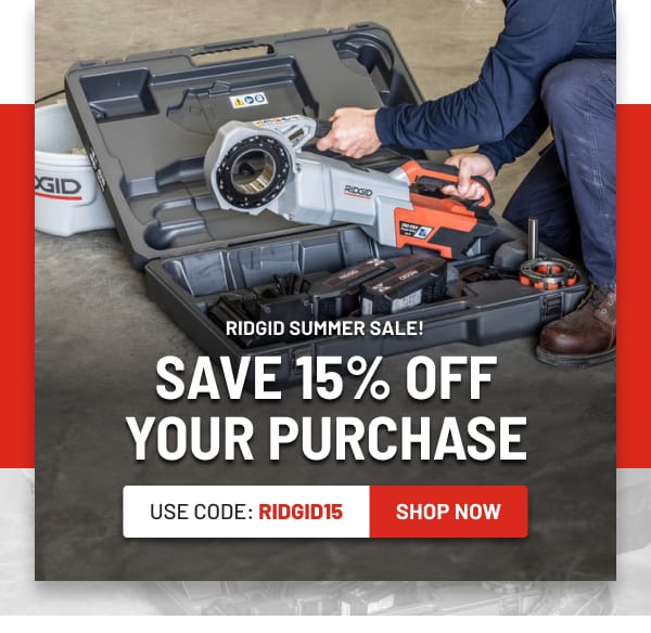 Ridgid Summer Sale