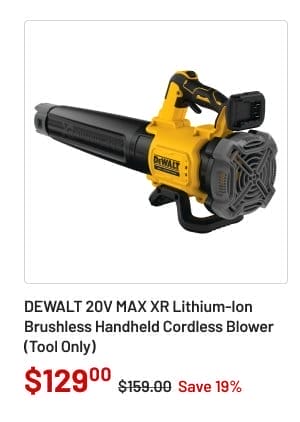 Dewalt 20V MAX XR Lithium-Ion Brushless Handheld Cordless Blower