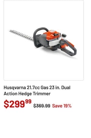 Husqvarna Gas 23 in. Dual Action Hedge Trimmer