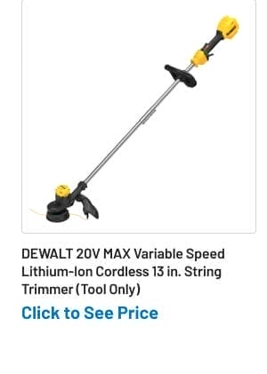 Dewalt 20V MAX Variable Speed String Trimmer