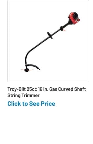 Troy-Bilt Gas Curved Shaft String Trimmer