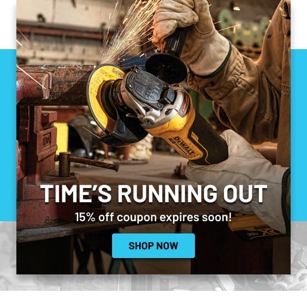 15% Off Coupon Expires Soon