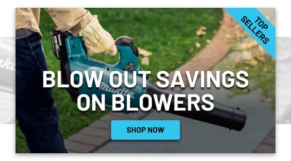 Blow out savings on blowers