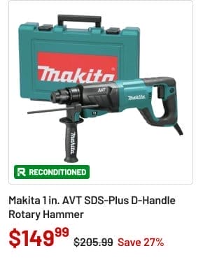 Makita 1 in. AVT SDS-Plus D-Handle Rotary Hammer